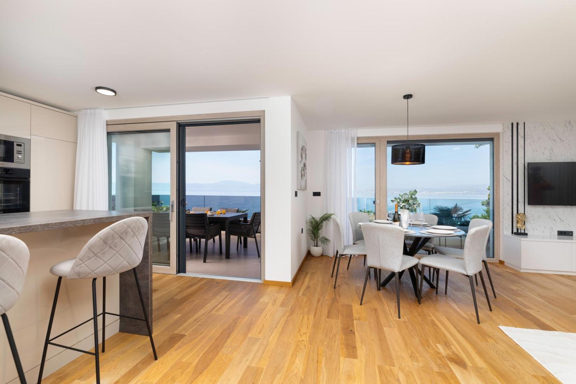 Villa Njivice Apartman Marina Exteriér fotografie